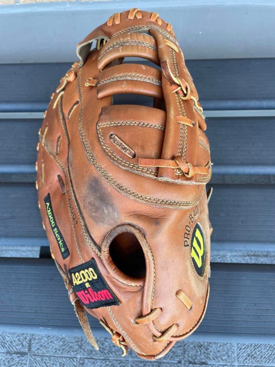 Wilson A2000 series A2800プロバック ファーストミット Wilson A2000 series A2800 Pro Back First Baseman's Mitt From