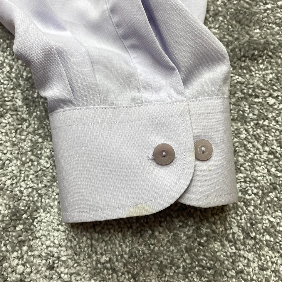 Рубашка мужская Galaxy 48 светло-фиолетовая на пуговицах с длинным рукавом легкая 110 - Изображение 4 из 4