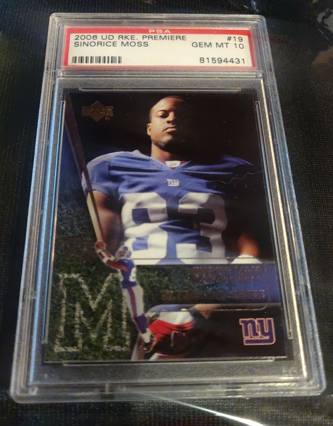 Sinorice Moss Upper Deck Rookie Premiere #19 Base