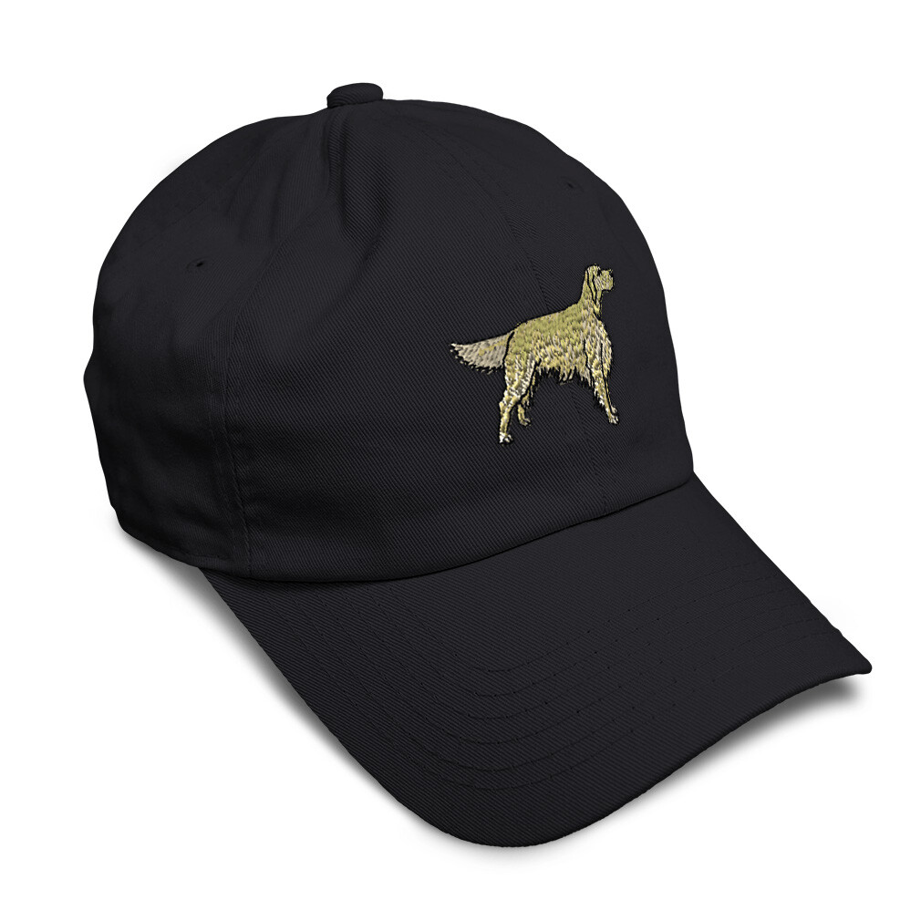Chapeau papa Golden Retriever brodé : casquette de baseball