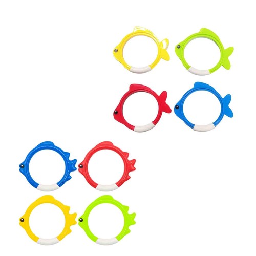 Jouets de plongée 4 pièces, jouets de piscine, équipement d'entraînement