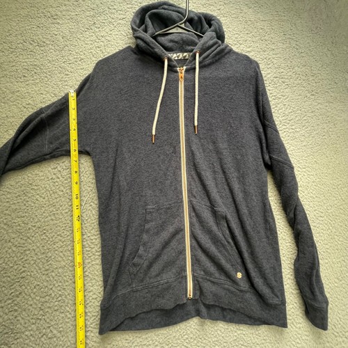 Volcom Jacket Womens Small Blue Full Zip Long Sleeve Hoodie - Picture 3 of 10