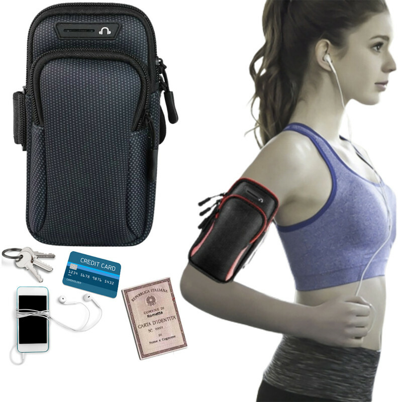 Fascia Da Braccio Per Cellulare - Portatelefono Sportiva Impermeabile - Per Corsa, Palestra E Ciclismo - Unisex - Foto 2