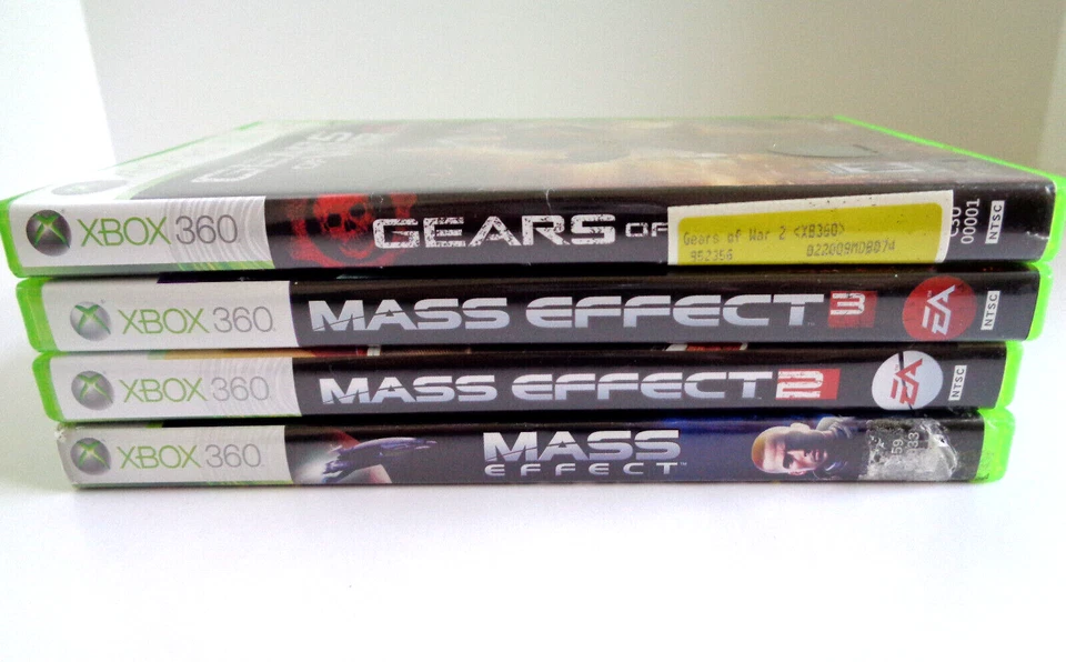 Lot of 4 XBOX 360 M-Rated Games Mass Effect Trilogy 1 2 3, Gears of War 2 GOY - Image 4 of 4
