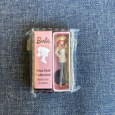 Barbie Mini Doll BANDAI Collection Nostalgic Series AFTER FIVE 2 inch Japan 2003