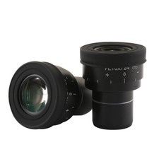 PL10X24mm Wide Angle Eyepiece Diopter Adjustable 30mm Mount f Stereo Microscope