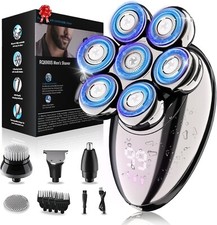 Head Shavers for Bald Men, Electric Razor, IPX8 Waterproof Dry/Wet Bald Head Sha
