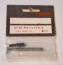 Original Factory KYOSHO RC Parts OT87 Gear Shaft Set - Optima - New Old Stock