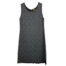 D Damask Womens Medium Lightweight Sleeveless Scoop Neck Sweater Dress 