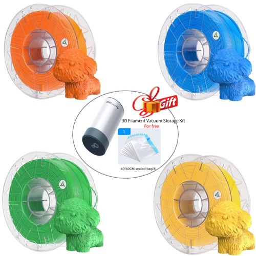 4KG Creality Hyper PLA RFID 3D Filament 1.75mm+3D Filament Vacuum Storage Kit