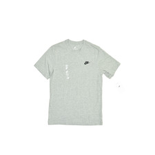 NEW Nike The Nike Tee Men's Crew Neck Short Sleeve T-Shirt Gray Swoosh