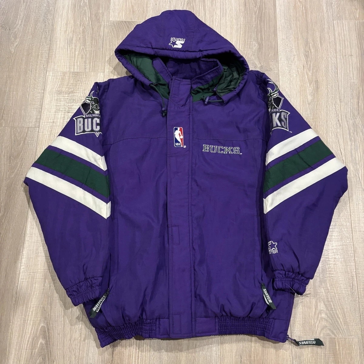 Starter Milwaukee Bucks NBA Jackets for sale | eBay