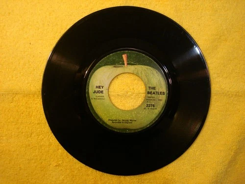 1968 THE BEATLES "HEY JUDE" 45 rpm 7"