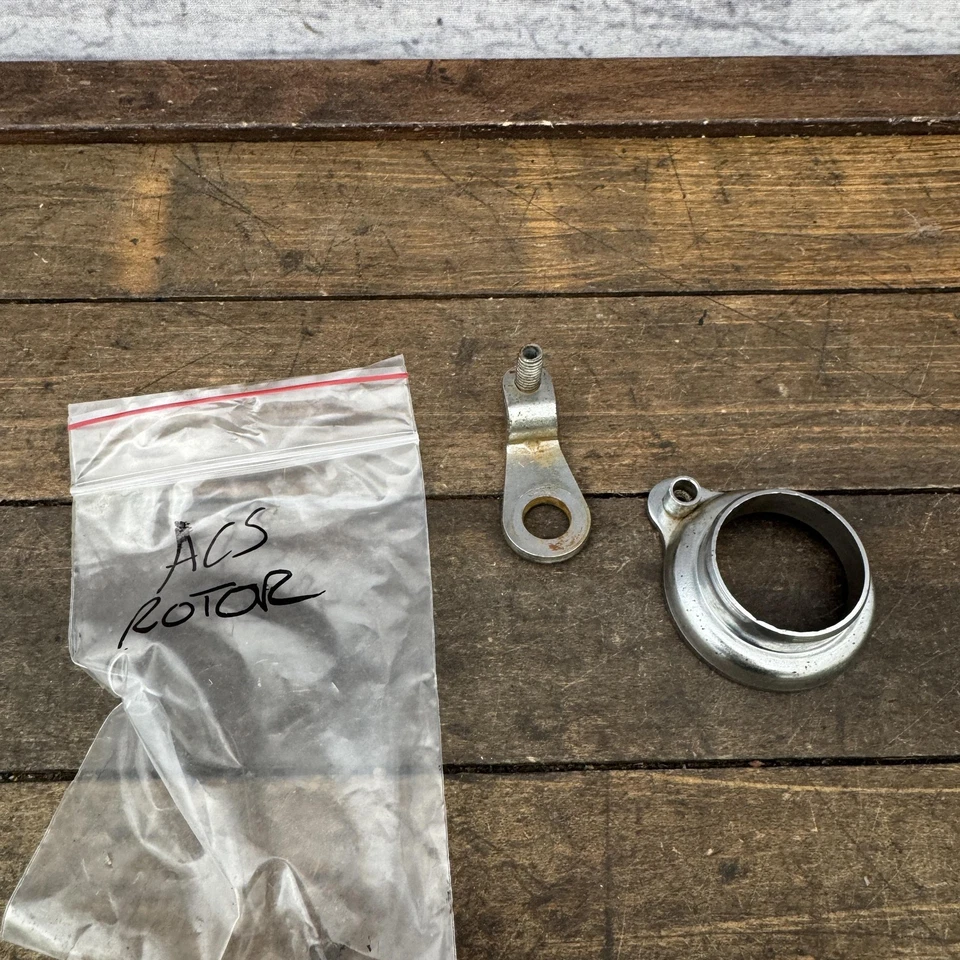 Vintage ACS Rotor BMX Gyro Parts HEadset Cup Cable Guide Quill Stem Adapter - Image 3 of 4