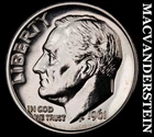 1961 Roosevelt Dime- Silver- Choice Gem Proof Luster No Reserve #J38