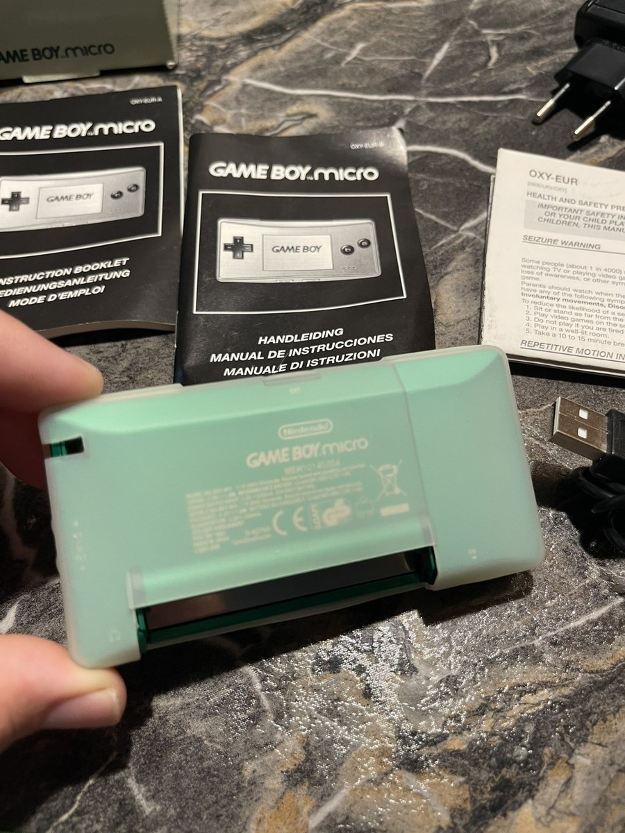 Nintendo Gameboy Micro - Green - Boxed FREE SHIPPING | eBay