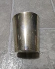 Reed & Barton Sterling Silver X77 Shot Glass With Glass Liner 2.5" x 1.75