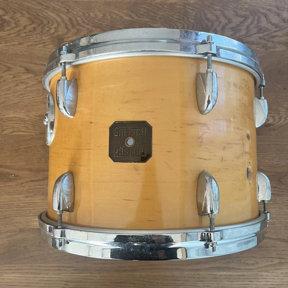 Gretsch 1980-е Jasper Shell Rack Tom 13x9 - США - Микрофон Снят / Кронштейн Отсутствует - Изображение 3 из 4