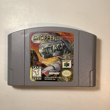 Chopper Attack (Nintendo 64, 1998) N64 Cartridge Only - Tested & Working