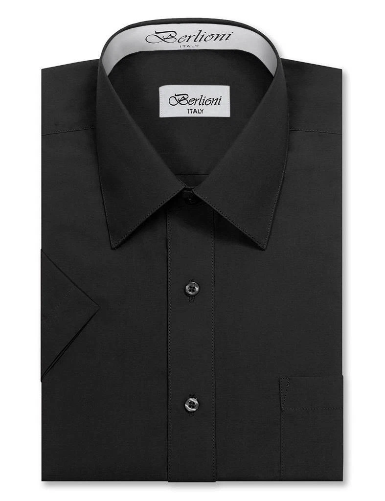 princess polly baby blue dress mens short sleeve wrinkle free shirt casual button shirt main image 1