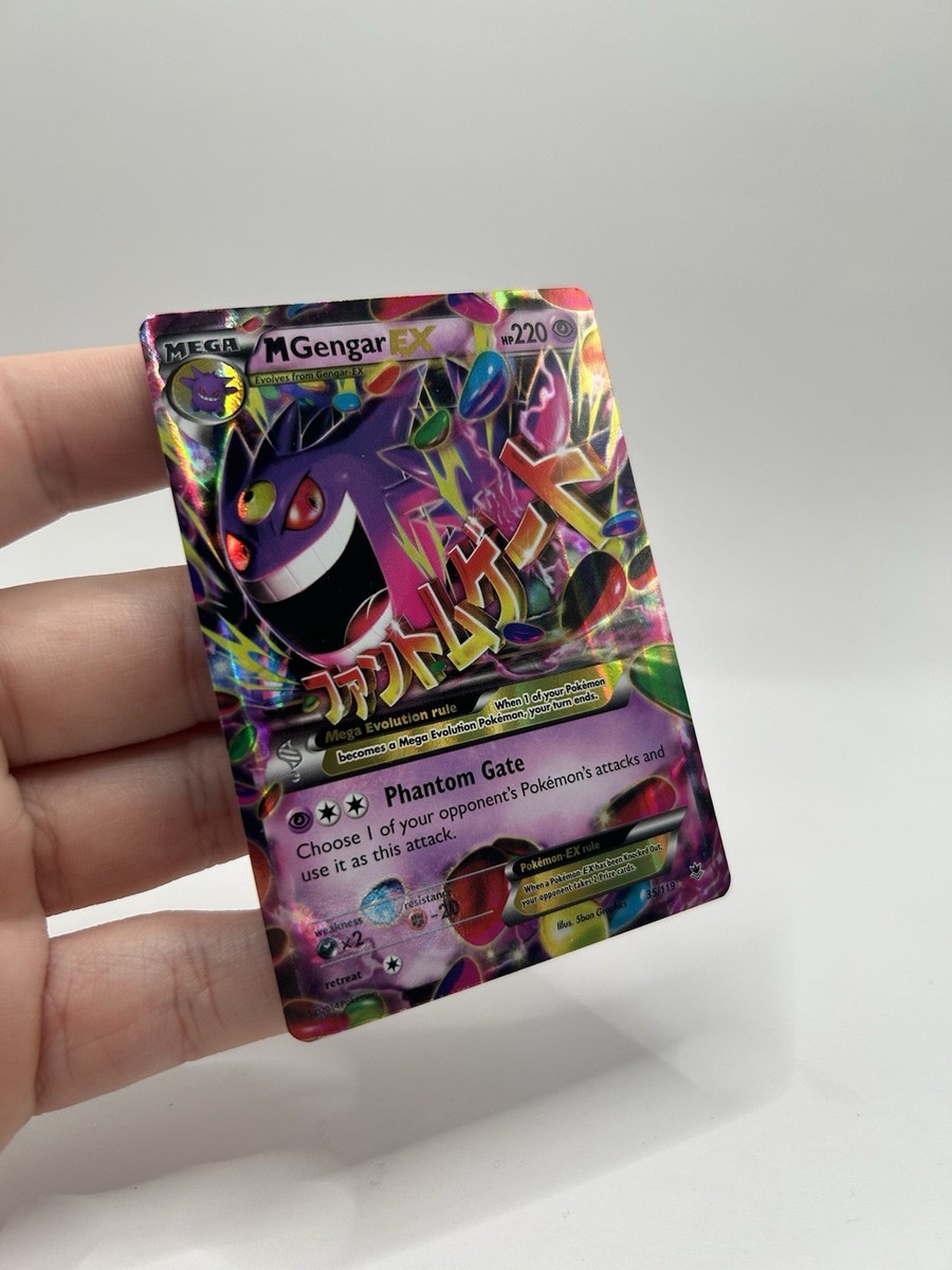 Pokemon TCG M Gengar EX 35/119 XY - Phantom Forces Holo - NM | eBay