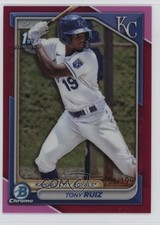 2024 Bowman Chrome Prospects Fuchsia Refractor 194/199 Tony Ruiz #BCP-80 1pm3