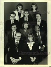 1988 Press Photo Various Contributors to "CBS This Morning" Show on CBS TV