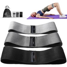 Fabric Resistance Hip Booty Bands Glute Thigh Elastic Workout Bands Squat Circle