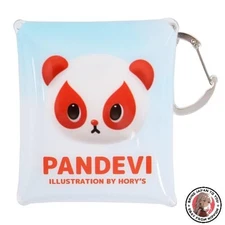 NEW Marimocraft Clear Pouch Mini Pouch Carabiner Clear Multi-Case SS Size Small