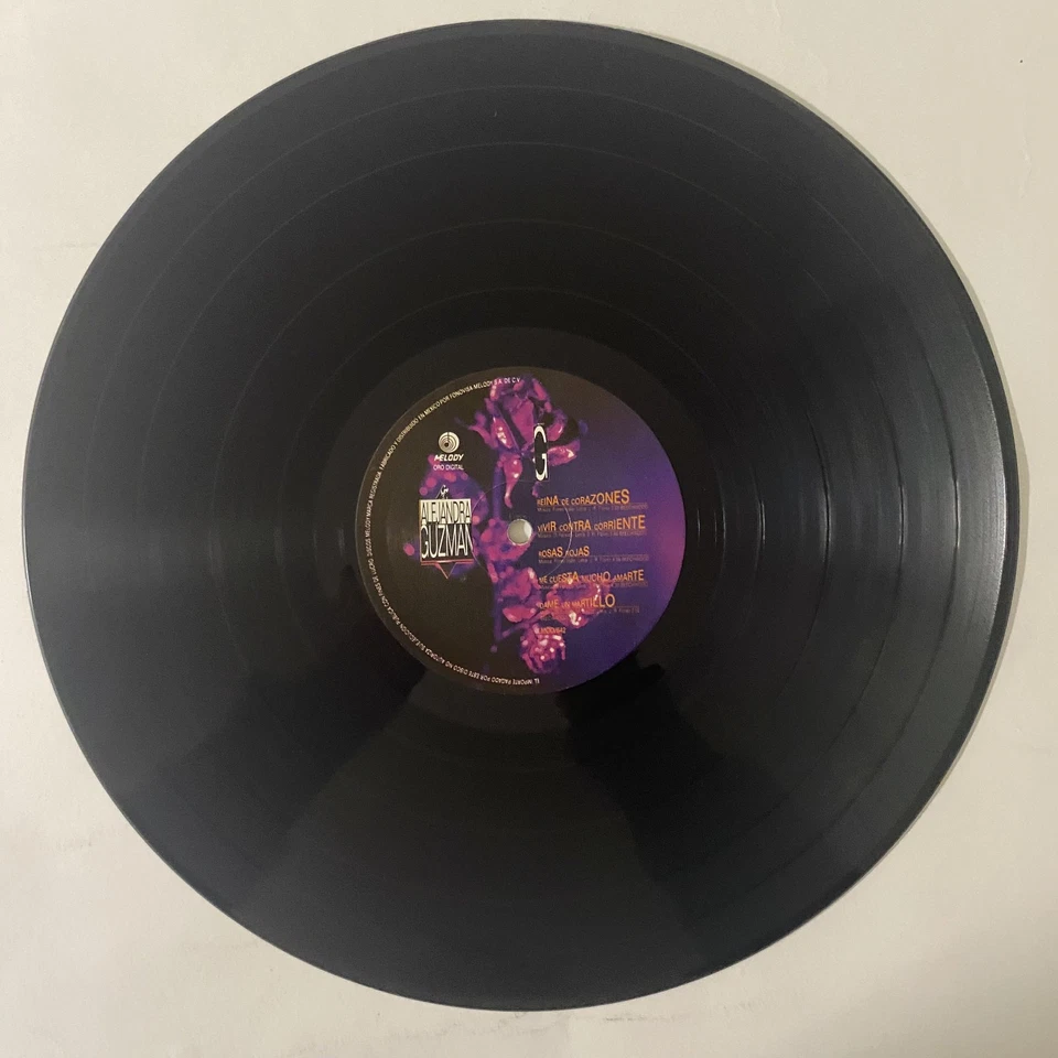 ALEJANDRA GUZMAN - FLOR DE PAPEL - 1991 MEXICAN LP, LATIN POP - Image 4 of 4