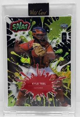 2024 Wild Card Splat Kyle Teel Slabbed Rookie Super Short Print SSP 1/2 CHI SOX