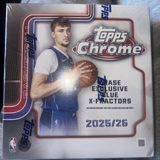 Topps Chrome Basketball 2025-26 Mega Box Factory Sealed