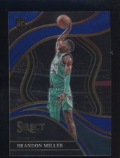 2023-24 Select Courtside Blue Retail #286 Brandon Miller Hornets RC Rookie