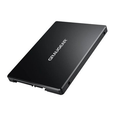 GRAUGEAR Aluminium M.2-SATA SSD Konverter, für B-Key M.2 NGFF zu 2,5  SATA, 2,5 