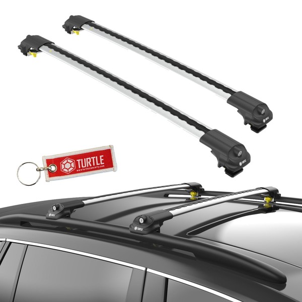 Alu RelingträGer DachträGer FüR Ford Mondeo 3 III MK3 Turnier Kombi 01-07 Turtle-image