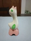 Vintage, Shawnee Pottery,  Pink Pie Bird Vent, Mid Century  5” Pillsbury Premium