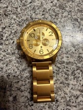 NIXON 51-30 Chrono Gold-Tone Chronograph Mens...