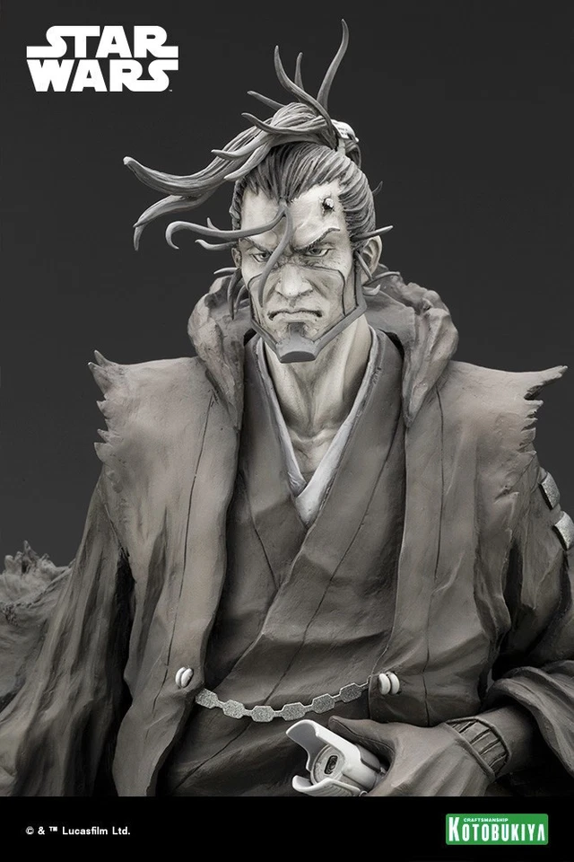 Star Wars: Visions The RONIN 1/7 ArtFX The Duel Estatua Takashi Okazaki SELLADA Foto 3 de 4