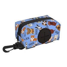 Dog Poop Bag Holder for Leashes - Lightweight Pet 1 Count Pack of 1 ,