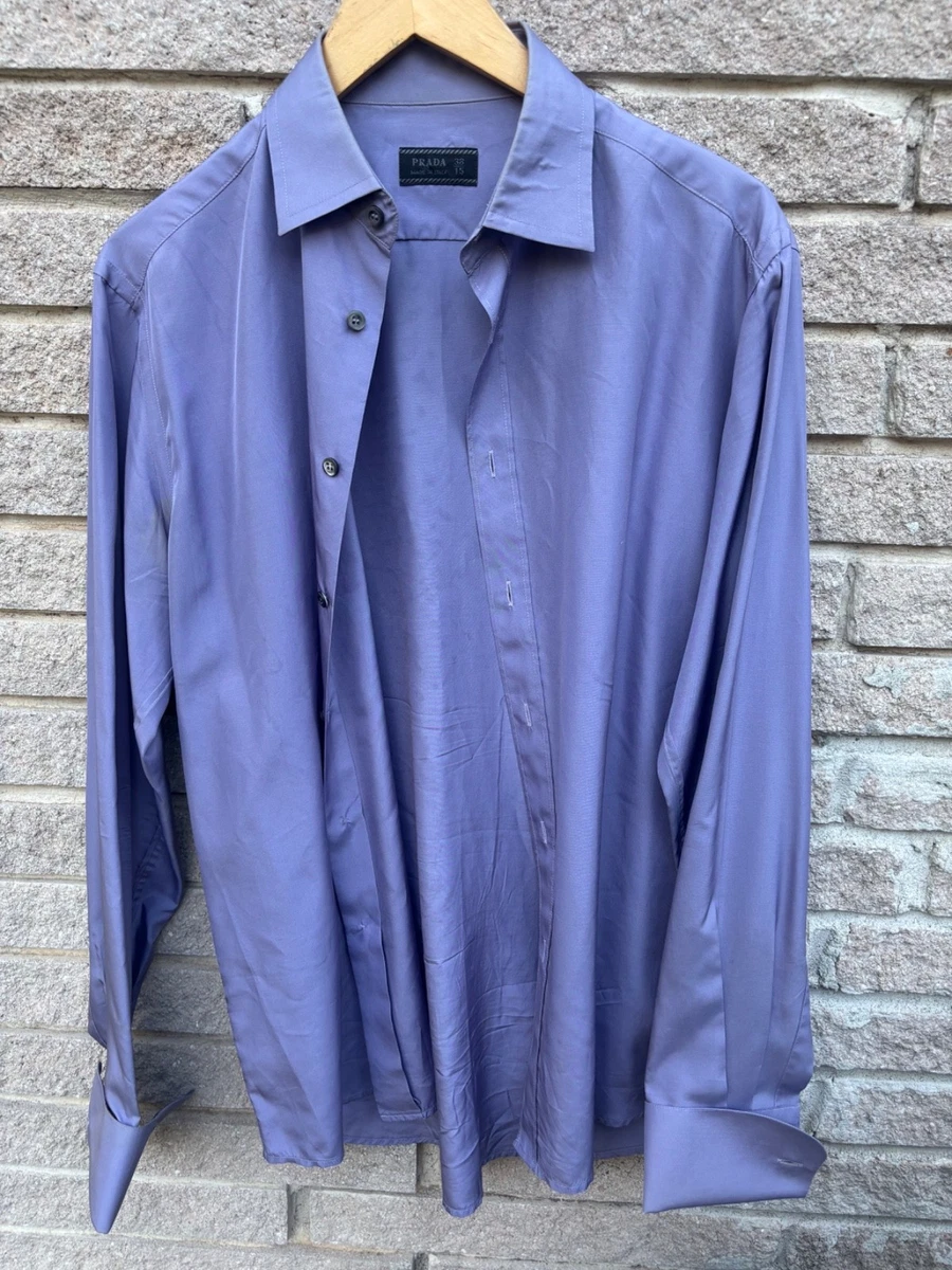 PRADA Silk Casual Button-Down Shirts for Men for sale | eBay