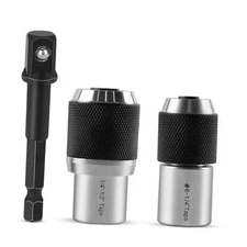 Tap Socket Set 3pcs with Adjustable Jaws, 3/8" Drive Tap Handle Tool for 