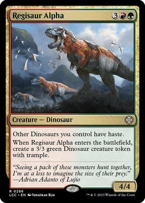 NM - Regisaur Alpha [LCC - 286] Commander: The Lost Caverns of Ixalan