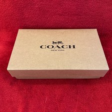 COACH Gift Box for Bags Accessories - Comes Flat Size 10 x 6 x 2.5 inches aprox