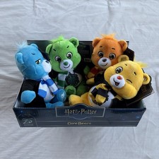 2026 Harry Potter X Care Bears Plushies Complete Set Of 4 with Display Box