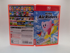 Kirby Air Riders - No Game Switch 2 Red Game Case