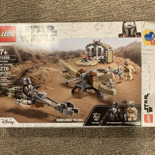 LEGO Star Wars Trouble on Tatooine 75299 Set 276 Pieces Box The Child