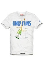 Saint Barth Man Short sleeve T-shirt White 20573