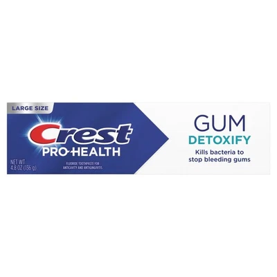 Dentifrice Crest Pro-Santé Détoxifiant pour les gencives 4.8 oz (136 g) - Photo 1/4