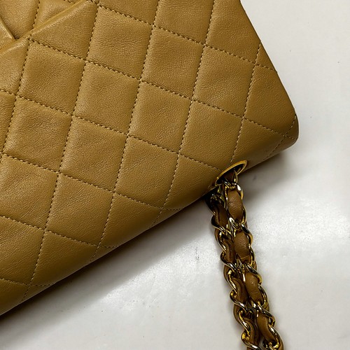 Chanel Shoulder Bag Matelasse Beige Lamb Skin 2723510 - Picture 12 of 21