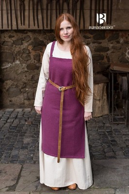 Burgschneider - Viking Dress Frida Lilac medieval & fantasy costume